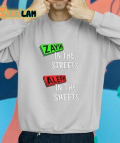 Zayin In The Streets Aleph In The Sheets Shirt 2 1